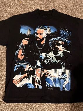 Sergio Calabasas "It's All A Blur Tour" shirt featuring Drake & 21 Savage